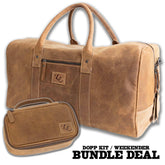 Weekend Bag + Dopp Kit