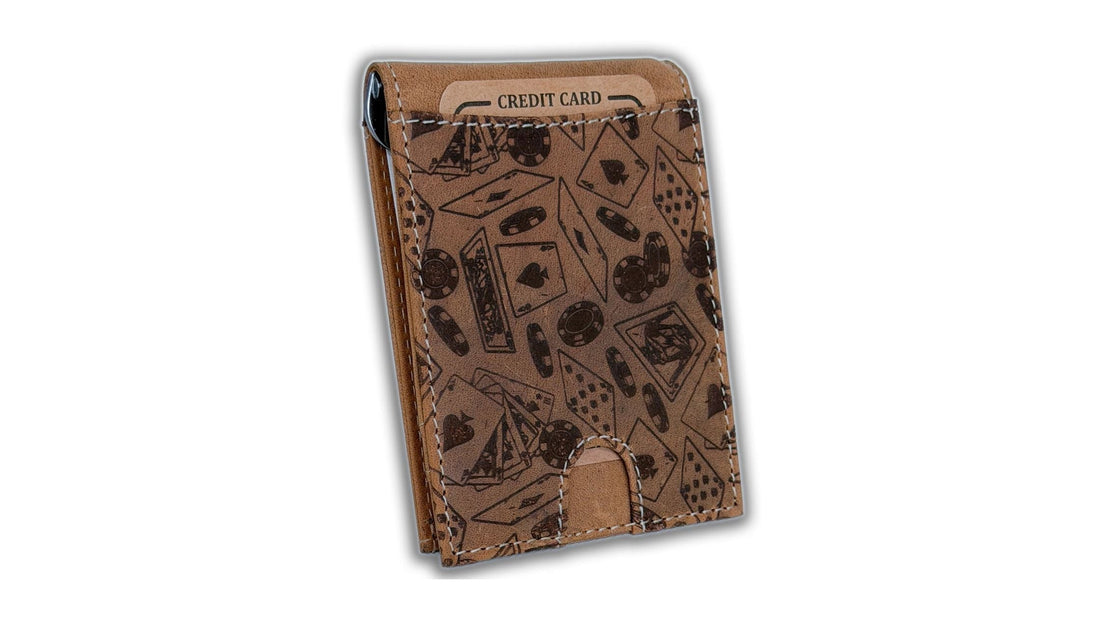 Leather Money Clip in Texas by UC Leather Company