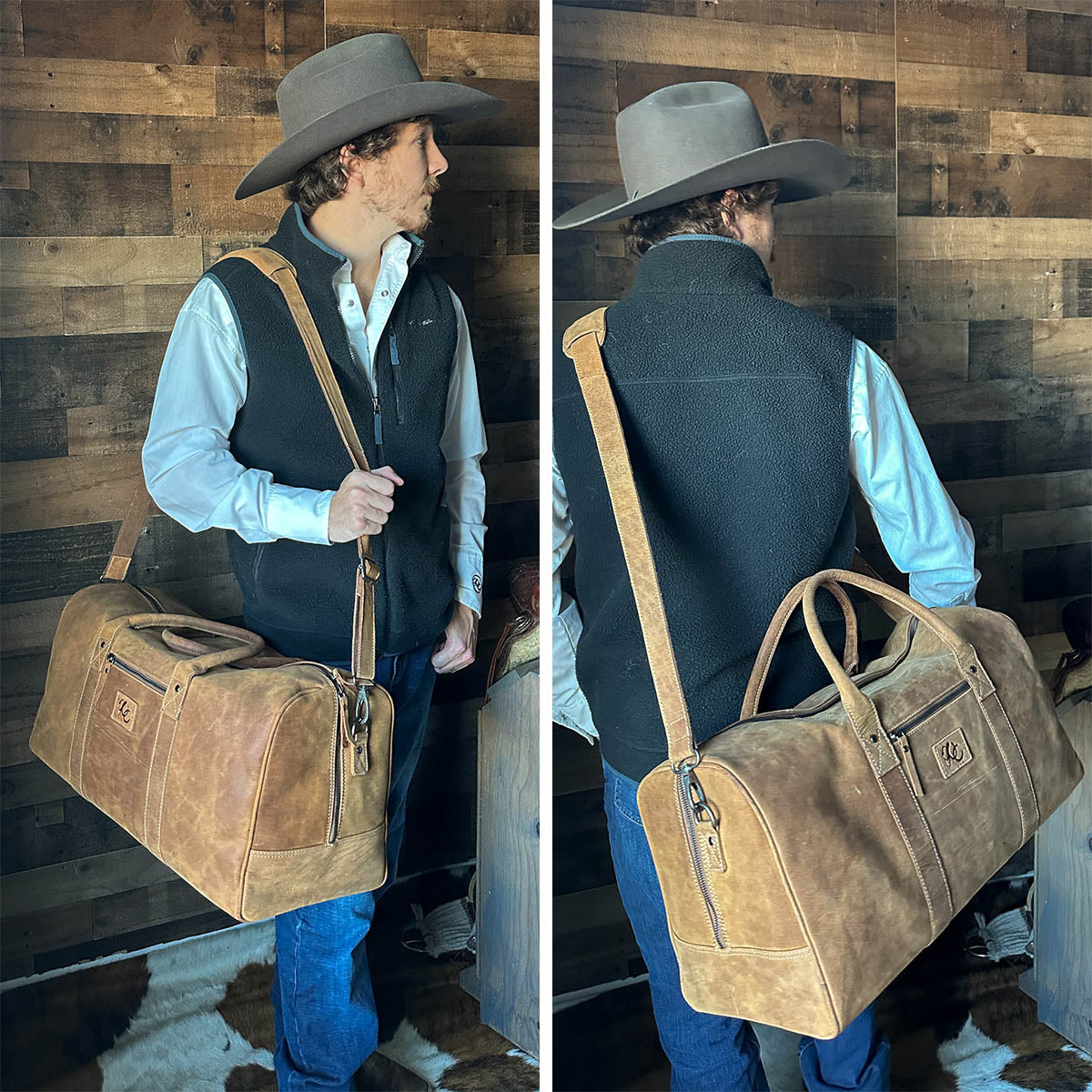 Leather Weekend Bag