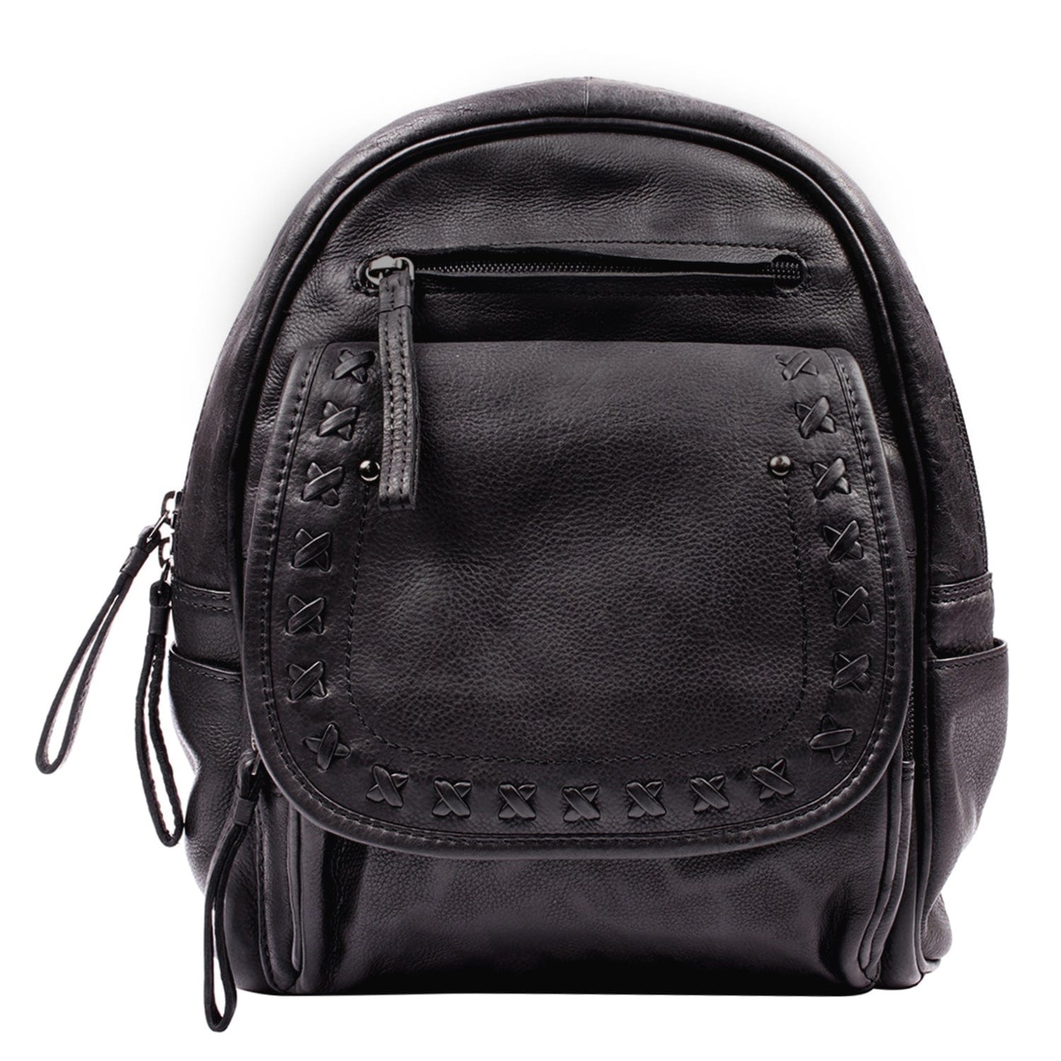 Concealed Carry RFID Daisy Leather Backpack -  Locking Concealment Bag for Pistol -  Outdoors Gun Bag -  Women's Conceal Carry Purse for Firearm -  Women Gun Users -  gun carrier backpack -  best gun carrying backpack-  best gun carry backpack -  Pistol and Firearm Bag -  Western Hide Backpack -  Boho Stylish Backpack for Women -  Universal Holster Bag -  Marley Unisex Backpack - Women's Concealed Carry Bagpack -  premium leather backpack