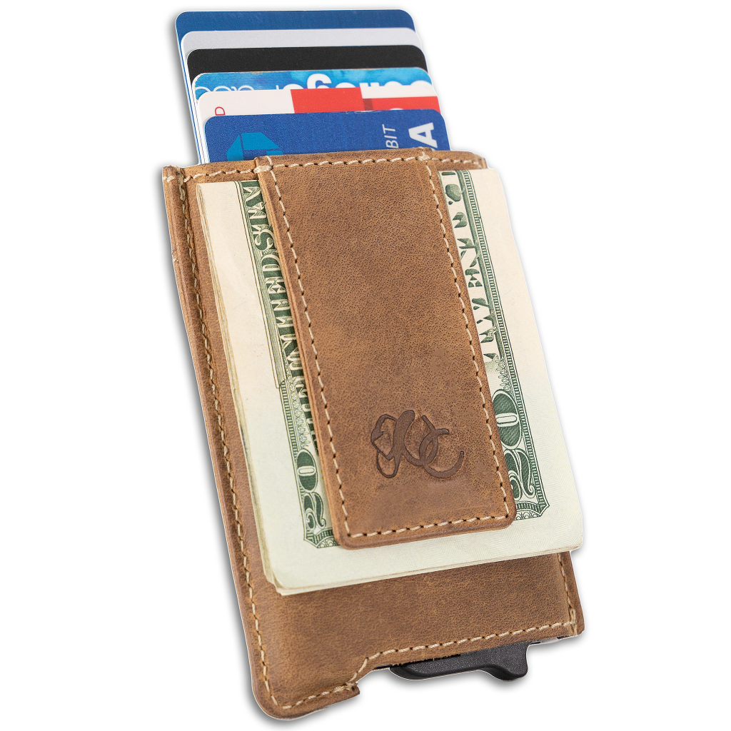 UC Leather Auto Pop-Up Wallet