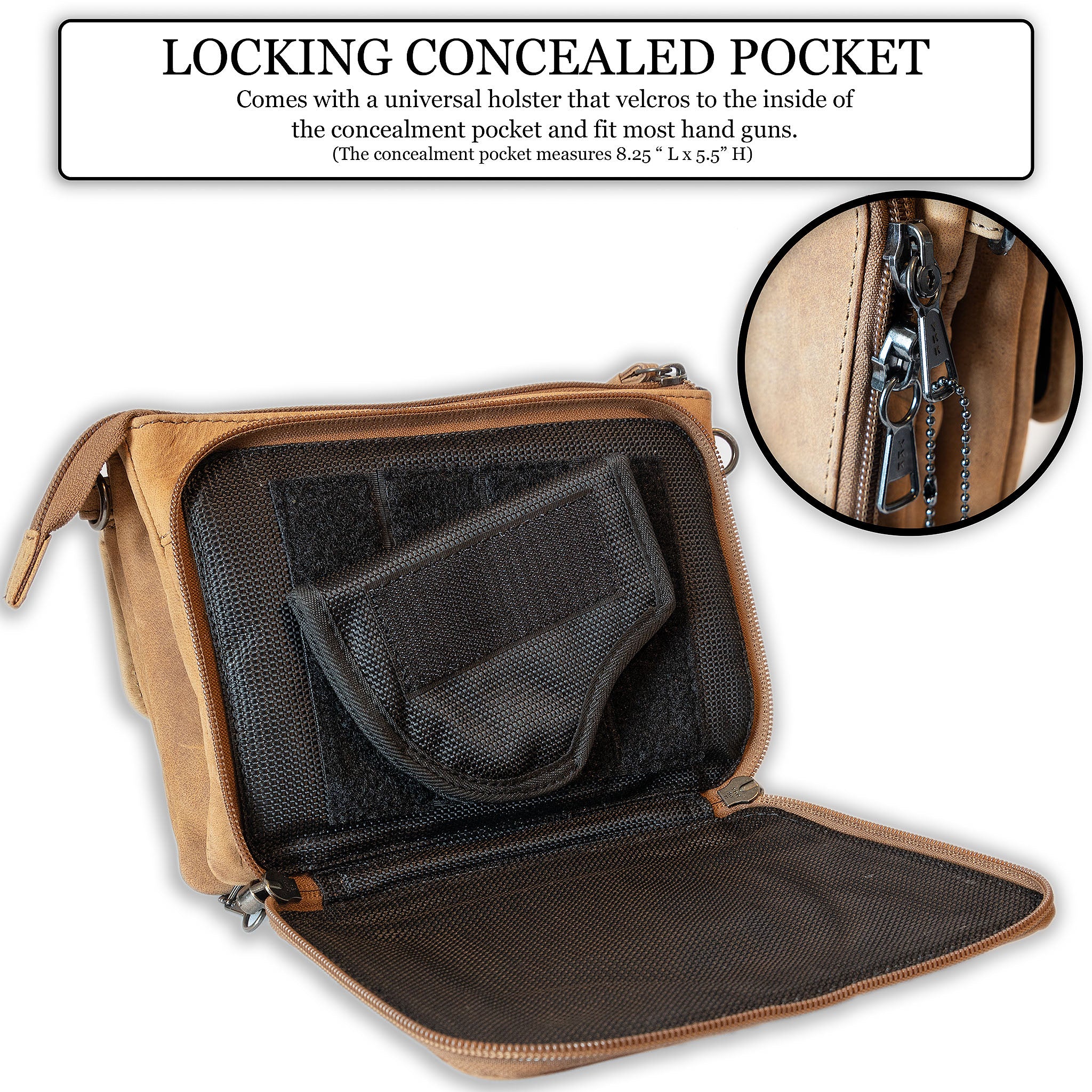 concealed carry cross body purse